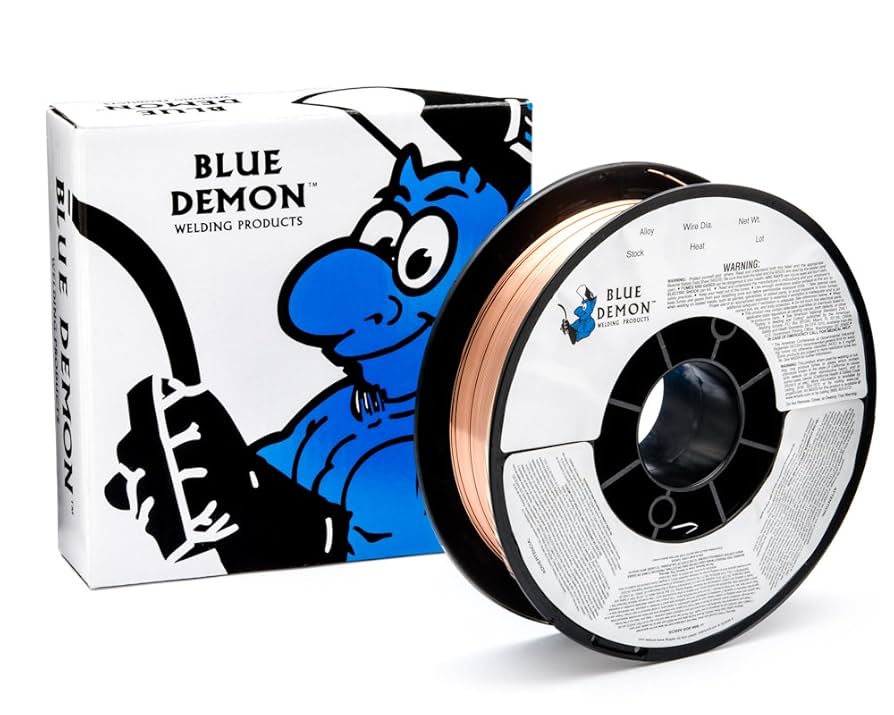 Blue Demon ER80SD2 X .030 X 11LB Spool Low Alloy Welding